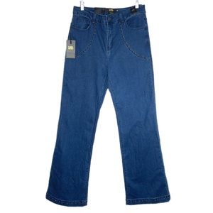 L & B Lucky & Blessed Western Beaded Jeans